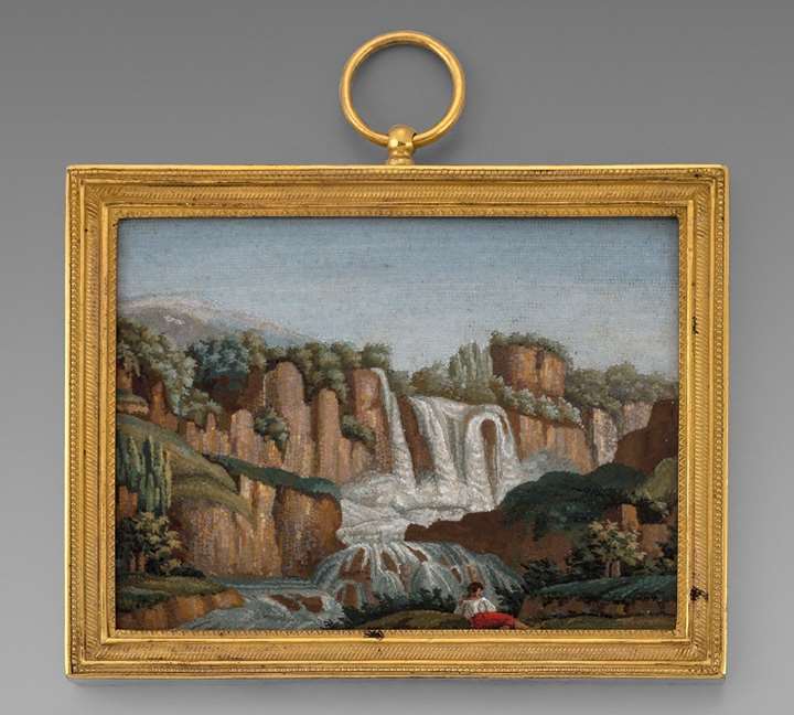 An Exceptionally Fine Italian Micromosaic